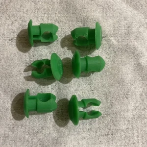 Arnés de cableado Gori G81 NOS clips de plástico X6 - Imagen 1 de 1