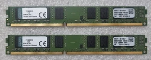 Kingston DDR3 16GB 2x8GB RAM Memory PC3-12800U 1600Mhz Desktop Pc 240pin 1.5v - Picture 1 of 1