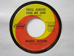 60s CAPITOL RECORDS LABEL ERROR The Seekers On Wanda Jackson #5960 EXC - Picture 1 of 2