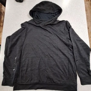 Sudadera con capucha delgada negra Crane para hombre talla XL, mangas largas, uso activo - Imagen 1 de 10