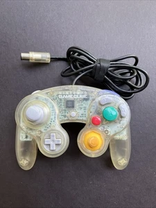 Nintendo Gamecube Clear Skeleton Controller OEM DOL-003 - Tested Clean US SELLER - Picture 1 of 9