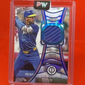 Byron Buxton - 2025 Topps Tribute City Connect Patch BLUE /150 Twins - Bild 1 von 6
