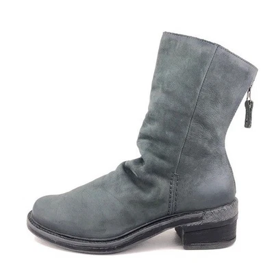 OTBT Fernweh серый кожаный назад молнии громоздкий ботинок женщин размер 8 М - Изображение 1 из 4