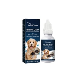 Pets Eye Drops for Dog Cat Dry & Itchy Eye Excessive Secretions 0.35oz - Picture 1 of 6