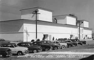 RPPC 1952 Dolan Hall Keesler Air Force Base 1950s Postcard Biloxi Mississippi - Picture 1 of 2