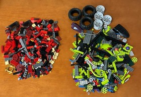 Ninjago Samurai Mech & Fangpyre Truck Ambush - Incomplete/Used (9448 & 9445)