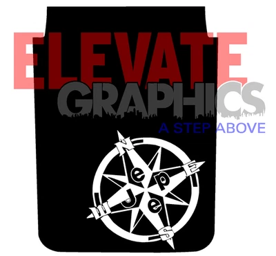 Calcomanías para Jeep Wrangler capó central rayas de vinilo gráficos pegatina 3M 2007-2018 Foto 1 de 4