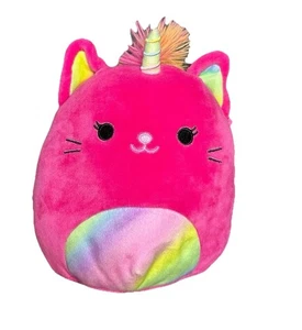 Squishmallows Lizette Rainbow Caticorn Unicorn Cat Plush Kellytoy - Picture 1 of 6