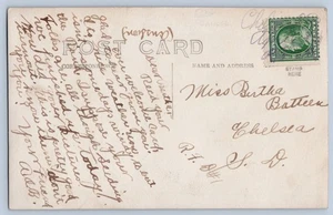 Chelsea South Dakota Faulk Co c1910 RFD Manuscript Cancel DPO 1906-1974 Postcard - Picture 1 of 3