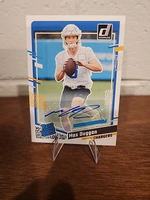 2023 Panini Donruss Rated Rookie Max Duggan #352 Autographs (AU, RC)🔥 - Image 1 of 2