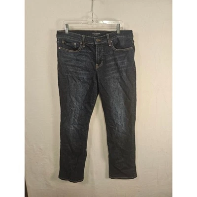Lucky Brand Sweet Straight Mid Rise Dark Wash Women's Jeans Size 14 32 #1556 - Image 1 of 4