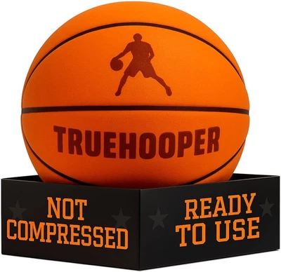 Silent Basketball Size 7 (29.5") & 3 Indoor Basketball (PRO Version) - Grooved F