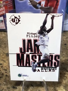 1997-98 Upper Deck UD3 Michael Finley Jam Masters Dallas Mavericks #12 NBA - Picture 1 of 12