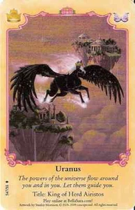 BELLA SARA SERIES 9 - ROYALTY - S47/55 - URANUS SHINY/HOLO FOIL CARD - Picture 1 of 8
