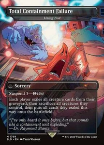 Magic The Gathering MTG LIVING END (TOTAL CONTAINMENT FAILURE) Secret Lair NM - Bild 1 von 1
