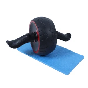 Trituradora de Núcleo Entrenador de Ejercicios Abdominales con Rodillera Ab Wheel Fitness - Imagen 1 de 11