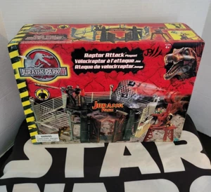 Raptor Attack Playset 2001 JURASSIC PARK III 3 Mattel MIB NEW Sealed - Imagen 1 de 5