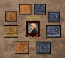 Musik und Philatelie: aus den Emiraten 'Mozart' - xx MNH -