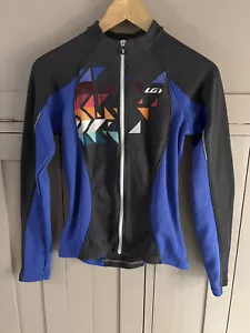 Louis Garneau Tirreno Pro ladies long sleeve cycle jersey | Blue/Grey | Small - Picture 1 of 6