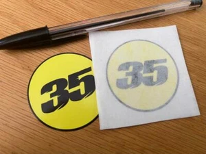 Cal Crutchlow número 35 - (par muy pequeño) - vendedor del reino unido - Imagen 1 de 1