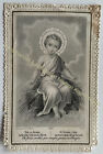 orig. Andachtsbild Andachtsbildchen Gnadenbild um 1890 Jesus Spitzenbild