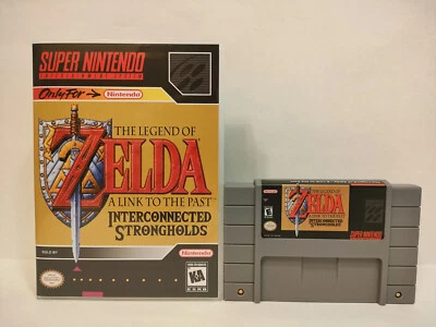 The Legend of Zelda: A Link to the Past - Interconnected Strongholds for SNES - Image 1 of 2