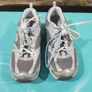 Shape Ups Skechers Womens Comfort Walking Toning Shoes Silver Blue Size 6.5 - Picture 1 of 8