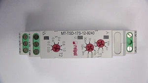 1x Relpol MT-TSD-17S-12-9240 Star Delta Timer Relay DPDT Din Rail Mount - Picture 1 of 2
