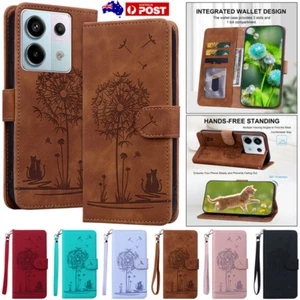 Wallet Case For Xiaomi Redmi Note 13 Pro Plus 5G Shockproof Leather Stand Cover - Picture 1 of 60