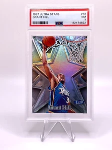 Grant Hill 1997 Fleer Ultra Ultra Stars #12US Detroit Pistons PSA 7 NM New Slab! - Picture 1 of 2