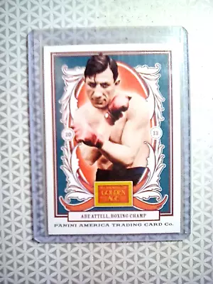 2013 Panini Golden Age White Border ABE ATTELL #22   AA2 - Image 1 of 2
