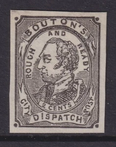 Bouton's City Dispatch Post. Typ II, Fälschung C. Sehr guter Zustand, Sound. Lyons CV 12,00 $. - Bild 1 von 1