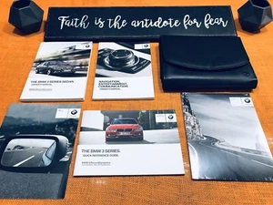 2014 BMW 320i 328i 335i xDRIVE OWNERS MANUAL + NAVIGATION BK (MINT) FAST SHIP 🚘 - Picture 1 of 11
