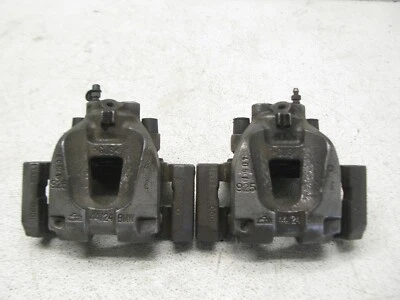 09-17 BMW F07 550i GT 740i CONJUNTO DE PAR DE PINÇAS DE FREIO TRASEIRA ESQUERDA DIREITA FABRICANTE DE EQUIPAMENTO ORIGINAL 120622 - Imagem 1 de 4