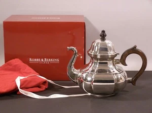 Hh1/1 Robbe & Berking Alt-Augsburg tetera PLATA 925 - Imagen 1 de 7