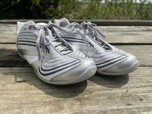 Ryka Studio D Training Athletic Shoes White Gray Silver Lace Up US 9.5M - Picture 1 of 7