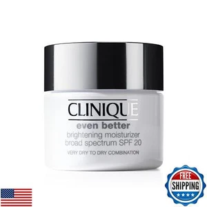 Clinique Even Better Brightening Daily Oil Free Moisturizer SPF 20 For Very D - Picture 1 of 5