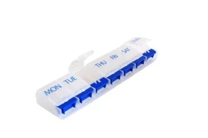 Medisure 7 Day Easy Open Flip Up Pill Reminder Organiser - Picture 1 of 2