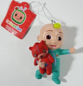 Cocomelon JJ With Teddy Bear Holiday Decoration 3.5" Christmas Tree Ornament New - Picture 1 of 5