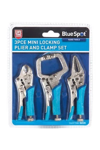 Blue Spot Tools 3 Stück Mini Feststellzange & Klemme Set Soft Grip Griffe - Bild 1 von 8