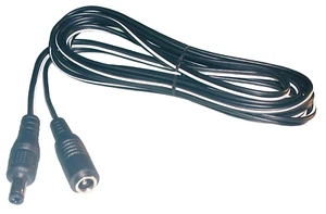 Philmore 48-1027, 6 Foot Male to Female 2.5mm x 5.5mm Coaxial Power Cable - Picture 1 of 1