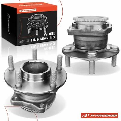 2x Conjunto de cojinete de cubo de rueda trasero para Mitsubishi Endeavor 2004-2011 tracción delantera solamente Foto 1 de 4