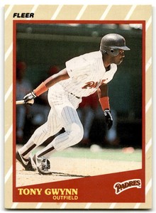 1989 Fleer SuperStars Tony Gwynn San Diego Padres #21