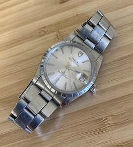 1993 Tudor Prince Oysterdate, Ref 74020, Engine Turned, 7835B Bracelet, Runs - Picture 1 of 8