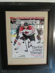 March 8,2010 Sidney Crosby Team Canada Hockey Sports Illustrated "FRAMED/MATTED" - Picture 1 of 3