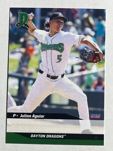 Tarjeta JULIAN AGUIAR 2023 Dayton Dragons MILB - Imagen 1 de 1