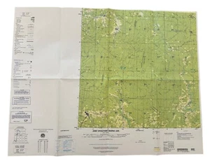NIMA U.S. Military Joint Operations Graphic JOG AIR Map PAVINO, RUSSIA - Picture 1 of 5