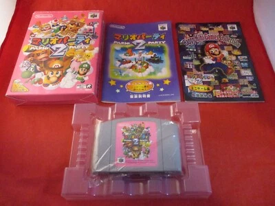 Mario Party 2 (Nintendo 64 N64) COMPLETE w/ Box Japan game WORKS! US SELLER #Q1 - Image 1 of 4