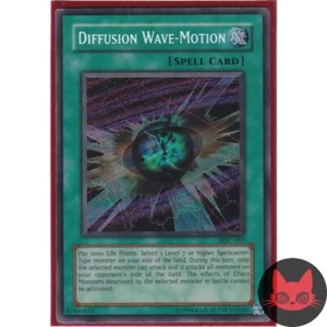 Yugioh Diffusion Wave-Motion MFC-107 Secreto Raro Casi Nuevo - Imagen 1 de 1