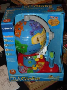 VTECH FLY AND LEARN GLOBE.. JOUET ÉDUCATIF INTERACTIF GLOBE PARLANT. NEUF O.S.! - Photo 1/10